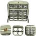 OSALADI Egg Carton Plastic Trays Dispenser Refrigerators Fridge Plastic Eggs Egg Tray Multifunction Roller As Shown2 25X20CM - Buy Online on SooperMarket.com