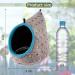 MEWTOGO Winter Warm Bird Nest with Fixable Opening - Plush Snuggle Parrot House for Various Bird Species - Buy Online on SooperMarket.com
