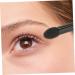 WOONEKY 100pcs Mini Eyeshadow Swab Mascara Wand Foam Eyeshadow Lip Scrub Brush Black Plastic - Buy Online on SooperMarket.com