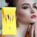 Eyebrow Shaping Kit | with Travel Case Eyebrow Scissors Kit Brow Scissors Eyebrow Kit | Eyebrow Scissors for Women Eyebrow Grooming Kit for Ingrown Hair Hair Plucking Daily Puchen Lemon Yellow 6-piece Set - Buy Online on SooperMarket.com