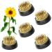 5Pcs Flower Frogs 34mm/1.34inch Diameter Japanese Ikebana Kenzan Flower Pin Frog Ikebana Flower Arrangement Holder