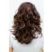 WIG ME UP F45-2T30 | Curly Long Brunette Mix Wig with Middle Parting - International Shipping Available - Buy Online on SooperMarket.com