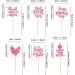 30 pcs Mother's Day Cupcake Topper Happy Mother's Day Pink Party Cake Decorations Cupcake Toppers Picks for Mother's Birthday Party 30pcs (super mom 30pcs) - Buy Online on SooperMarket.com
