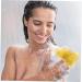 NOLITOY 2 Sets Exfoliating Back Scrubber - 3pcs Glove Pull Back Shower Towel & Loofah Sponge Belt - Mesh Bath Back Strip Yellow 85x9.5CM - International Shipping Available - Buy Online on SooperMarket.com