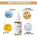 Turmeric Dark Spot Corrector Serum Face Serum for Women Hydrating Serum Serum Face Oils Anti Aging Lightening Brightening Face Serum for Pure Skin Glow Reduce Wrinkles Dark Spots for Body &Face (1PC) - Buy Online on SooperMarket.com