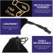 KALLORY 4 Pcs Storage Bag Makeup Travel Bag Drawstring Pouch Drawstring Bag Lining Hair Dryer Supplies - Buy Online on SooperMarket.com
