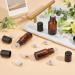 BENECREAT 24 Sets Essential Oil Roller Inserts Kit - Stainless Steel Balls & Black Caps for 5-15ml Bottles | Ideal for Essential Oils & Cosmetics - Buy Online on SooperMarket.com