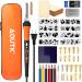 Wood Burning Kit,72 pcs Wood Burning Tool with Adjustable Temperature 200450C, Wood Burner Tools Set with Pyrography Pen for Embossing Carving DIY Adults Crafts Beginners