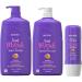 Aussie Total Miracle Shampoo Conditioner 3 Minute Miracle Treatment + Miracle Moist Shampoo and Conditioner Bundle - Buy Online on SooperMarket.com