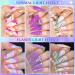 MIZHSE Neon Reflective Glitter Gel Polish Set - Sparkly Diamond Shimmer - Soak Off UV LED - Home & Salon Manicure - Buy Online on SooperMarket.com