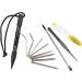 Paracord Planet 12 PC Stainless Steel FID Set for Paracord Work - DIY - Buy Online on SooperMarket.com