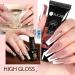 Ur Sugar Poly Gel Nail Set | 6 Colors Builder Kit for DIY Home Manicure | Base & Top Coat & Slip Solution Included | Perfect for Nail Extensions & Brown Shades - Buy Online on SooperMarket.com