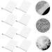 CANIGHT 8pcs Soap Mesh Bag Soap Foaming Bags Exfoliating Net Bag Facial Cleansing Net Dark Grey Fabric 14x10cm Dark Grey - Buy Online on SooperMarket.com