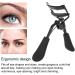 Verdant Touch Stainless Steel Eyelash Curler Stainless Steel Eyelash Curler Silicone Ring Pad Eye Lash Curling Tool Black Professional Cosmetic Tool - Buy Online on SooperMarket.com