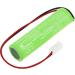 2.4V High-Performance Replacement Battery for ELUBAT D-SC1800BTx2-MOLEX/5239 | KRMT 23/43 | Swiss 275 602 | 2000mAh - Buy Online on SooperMarket.com