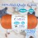 Colored Bird Size 3 Classic Crochet Thread 100% Mercerized Cotton Yarn in Dark Autumn Gold (Color 3853) - Ideal for Beginners - Buy Online on SooperMarket.com