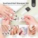 Saviland Nail Stamper Kit with Gel Polish - Easy to Use French Manicure Nail Art Set - Buy Online on SooperMarket.com