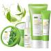 Skincare Set For Teenagers Girls Face Care Sets Skincare Gift Set 4PC Pamper Gifts For Women Includes Cleanser-Eye Cream-Serum-Face Cream Suitable For All Skin Types (One Size Green Tea) Green Tea One Size