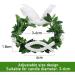 Bofunx Drip Protection Candle Wreath - Christening Communion & Wedding Decorative Skirt with White Fish Design - Buy Online on SooperMarket.com