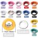 360 Sets 1/4 Inch Multi-Color Metal Grommet Eyelets Kit with Installation Tools - 12 Colors | Hotetey Grommet Tool Kit - Buy Online on SooperMarket.com