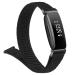 Nylon Bands for Fitbit Inspire 2 & Inspire HR & Inspire Bands for Women Men, Soft Breathable Adjustable Replacement Strap Wristbands for Fitbit inspire 2 bands (Black)