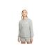 Nike Women's Sportswear Gym Vintage Full-Zip Hoodie Grey 1X