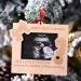 Heart's Sign Bump 1st Christmas Ornament 2022 | Ultrasound Frame for Mom To Be | New Mom Gifts - Buy Online on SooperMarket.com