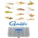 DiscountFlies Bonefish & Permit Fly Fishing Flies Saltwater Fishing Kit w/12 Assorted Flies + Fly Box Realistic Fly Fishing Accessories Flies for Fly Fishing on Strong Sharp Hooks (12 Pieces) 12 Pack Bonefish Fly Fishing Flies Collection