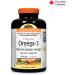 Holista Omega-3 Fish Oil 1 000 mg Extra Strength with Wild Salmon Oil 150 Softgels Supports Heart Brain and Joint Health - Buy Online on SooperMarket.com