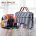 Hanging Hook Travel Toiletry Bag - Waterproof Cosmetic Bag for Women&Men with 4 Compartments - Navy Blue Makeup Bag for Storage & Daily Use - Buy Online on SooperMarket.com