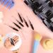 Buy 100pcs Micro Eyebrow Brush Set - Portable Eyebrow Lamination & Spoolie Brushes for Eyebrows & Lash Lift Tools | International Shipping Available - Buy Online on SooperMarket.com
