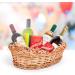 DIY Wicker Gift Hamper Kit - Oval Basket for Christmas, Weddings, Baby Showers - Natural - Buy Online on SooperMarket.com
