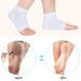 Heel Socks for Dry Cracked Skin - Soft Ventilated & Moisturizing - 3 Pairs for Ultimate Comfort - Buy Online on SooperMarket.com