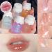 Mrettick Shimmer Lip Gloss Set - 5 Colors | Hydrating Lip Glow Oil and Tinted Balm Set - Buy Online on SooperMarket.com