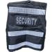High Visibility Tactical Vest | Security Service Vest - Black | International Shipping Available - Buy Online on SooperMarket.com