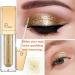 Glitter Eyeshadow & Eyeliner Pen Set - Gold | Long Lasting, Waterproof & Quick Drying - Buy Online on SooperMarket.com