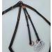 Shop Deister Brown Rose Gold Pink Leather Breastplate with Rhinestone Glitter Auxiliary Reins for Warmbloods - Premium eCommerce Store - Buy Online on SooperMarket.com