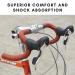 Vincita Comfort Road Bike Handlebar Tape - Pu and Eva Material - Shock Absorbing - Brick Color - Buy Online on SooperMarket.com