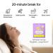 Soo AE Me-Time Lavender Self-Heating Eye Mask 6 Count - Relief from Eye Fatigue & Dry Eyes - Moist Hot Compress Patch for Sleeping - Made in Korea - Buy Online on SooperMarket.com