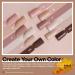 Modelones 6 Colors Dip Powder Nail Kit Starter 12Pcs Fall Winter Nude Brown Neutral Skin Tone - Acrylic Dipping Powder System with Base & Top Coat, Activator - French Nail Art, DIY Manicure Kit - Buy Online on SooperMarket.com