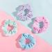 Whaline Macaron Theme Big Velvet Hair Scrunchies - 12 Ice Cream Colors for Girls & Women - Buy Online on SooperMarket.com