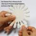Shop Honey Joy False Nail Flower Wheel - 18 Color Display Board for Stunning Sunflower Nail Art | Pack of 10 - Buy Online on SooperMarket.com