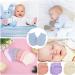 6 Pairs Newborn Baby Anti-Scratch Mittens | Soft Adjustable Cotton Gloves for 0-6 Months Boys Girls - Buy Online on SooperMarket.com