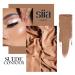 SIIA Cosmetics Duo Face Sculpting Contour Bronzer Stick - Dual-Use Applicator - Natural Finish - .32 oz - Suede - Buy Online on SooperMarket.com