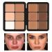 12 Color Correcting Concealer Palette for Full Coverage Makeup - Reduce Dark Circles, Acne & Blemishes - Buy Online on SooperMarket.com