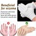 Sibba 2 Pairs Moisturizing Gloves White Cotton Gloves Overnight Bedtime Heal Eczema Sleeping Lotion Hand Spa Treatment Gloves Repair Rough Cracked Dry Chapped Hands Skin - Buy Online on SooperMarket.com