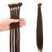 No LIFE 10PCS 50cm chocolate Dreadlock extensions one-sided crocheted synthetic dreadlocks accessories jamaica punk hip-hop reggae hair braiding wigs faux locs for fashion men women