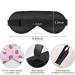 Haskirky Light Blocking Eye Mask | Breathable & Adjustable for Men and Women | Perfect for Travel, Yoga, Meditation | Deep Sleep Goodies | Pink Wave Dot Rab - Buy Online on SooperMarket.com
