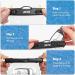 JOTO 2 Pack Waterproof Car Key FOB Case with Lanyard - Small Waterproof Wallet for Money Credit ID Card - Black - Buy Online on SooperMarket.com