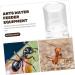 Parliky Pet Water Feeder Ant Feeder Station Ant Bottle Feeder Ant Nest Water Feeder Transparent Plastic - Buy Online on SooperMarket.com